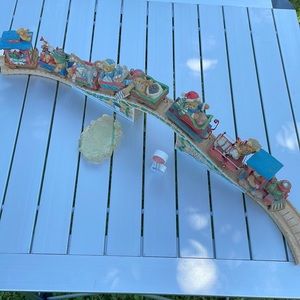 Cherished Teddies Train Set with track